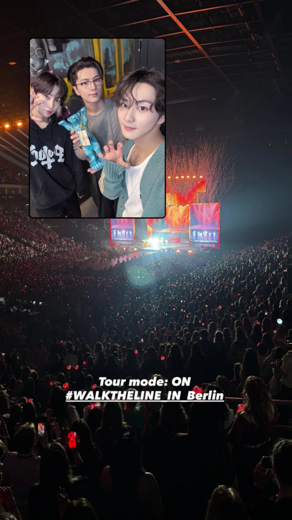 250902 ENHYPEN Instagram Story @ Walk The Line in Berlin