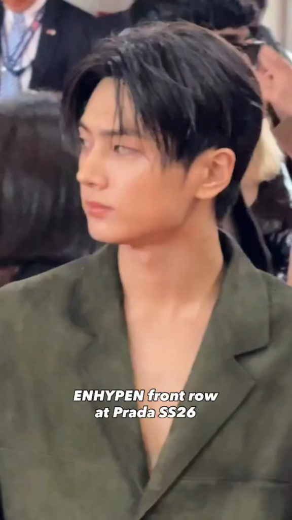 250925 Dazed Fashion Instagram: ENHYPEN @ Prada SS26