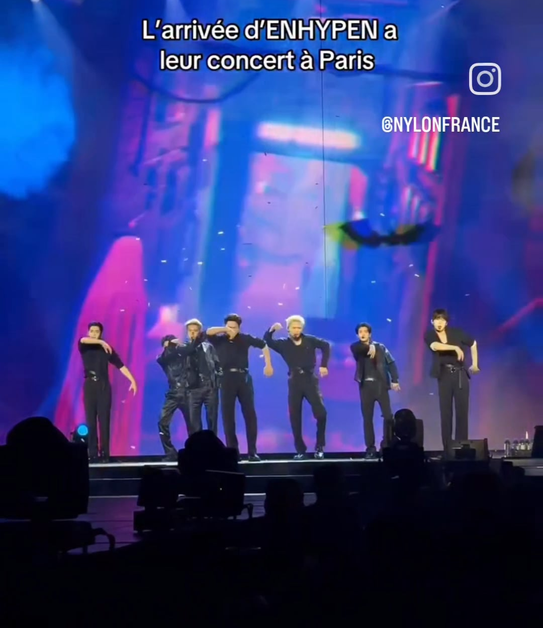 250904 NYLON France Instagram: ENHYPEN @ Walk The Line in Paris