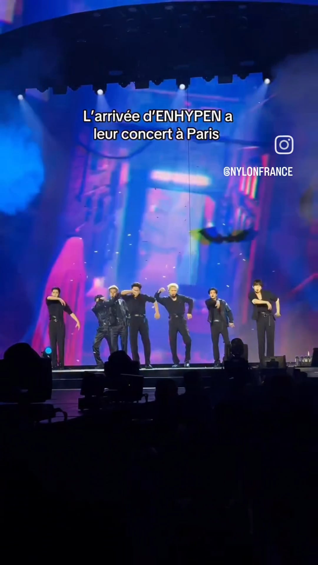 250904 NYLON France Instagram: ENHYPEN @ Walk The Line in Paris