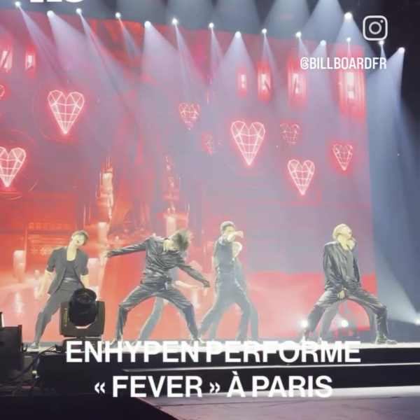 250904 Billboard France Instagram: ENHYPEN @ Walk The Line in Paris