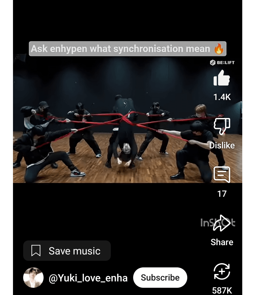 Which choreography is this?