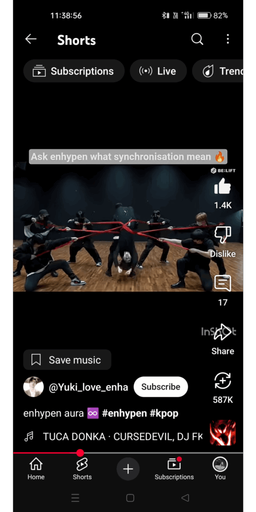 Which choreography is this?