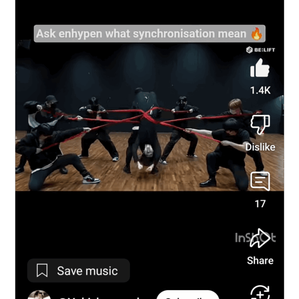 Which choreography is this?