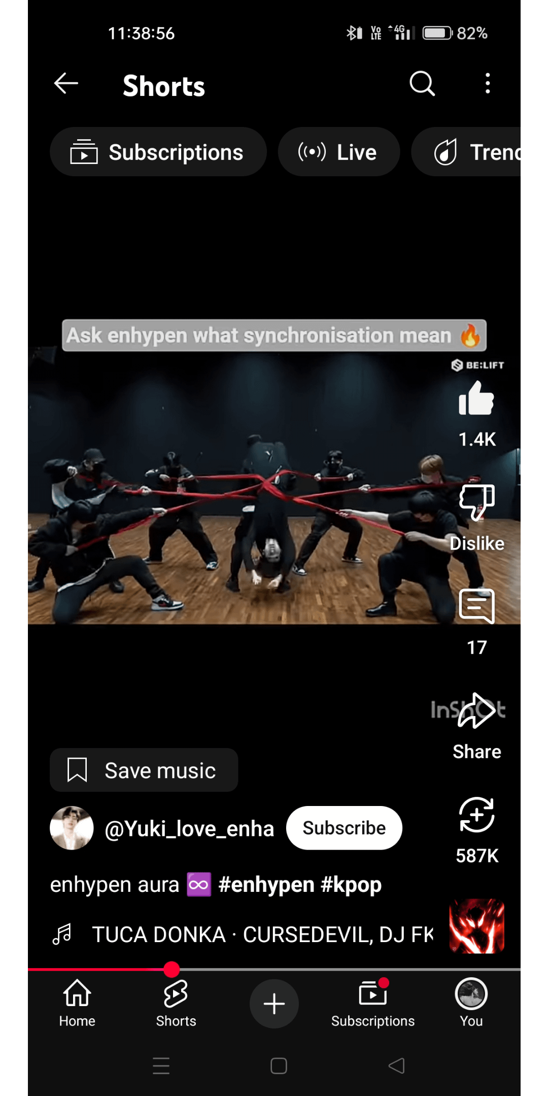 Which choreography is this?