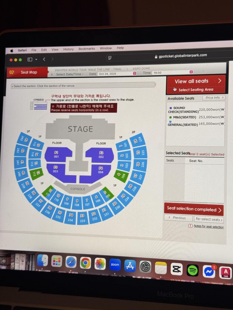 what is going on with the wtl final in seoul presale ?!