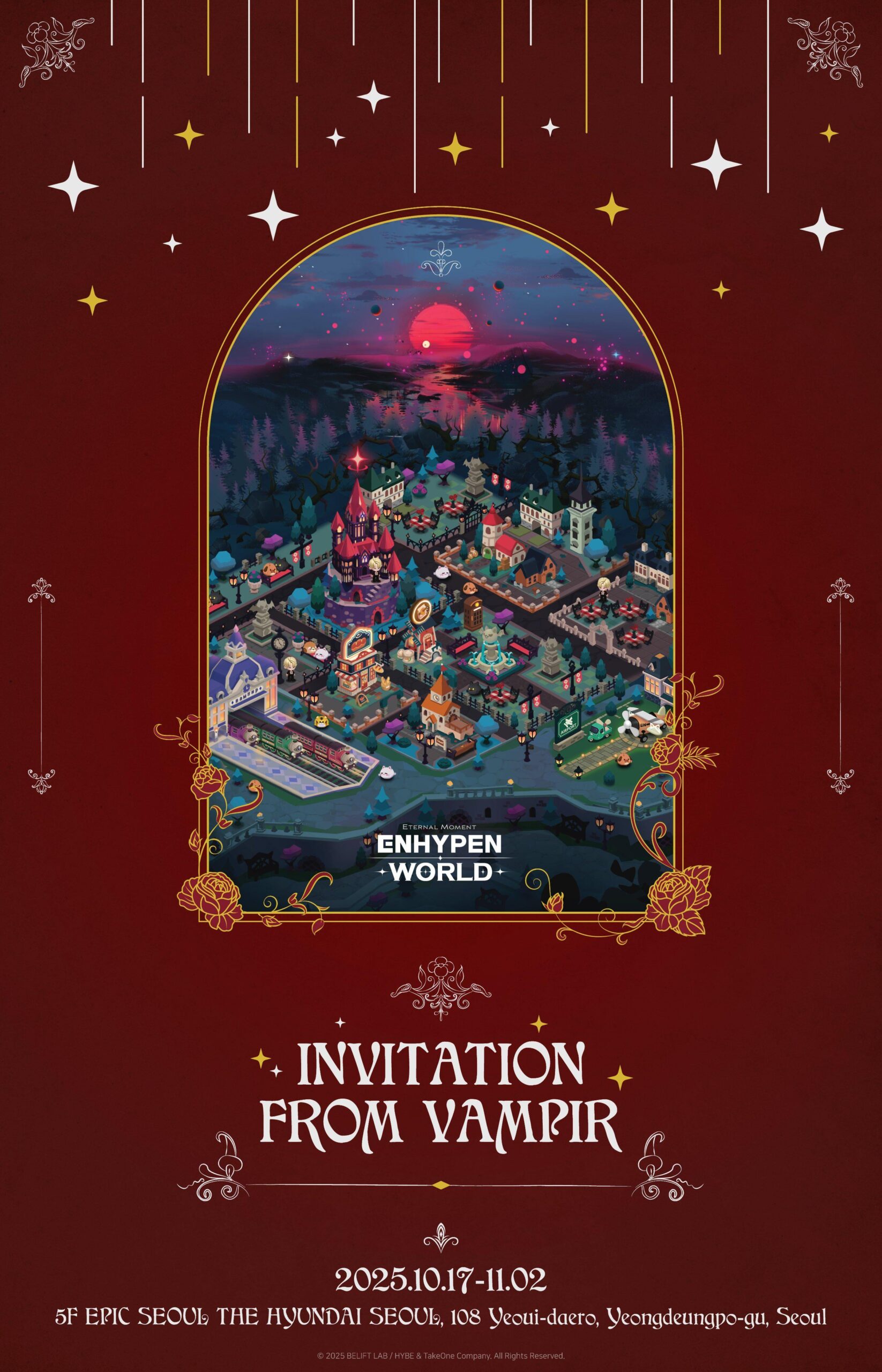 250926 ENHYPEN WORLD Twitter: Seoul Pop-Up Coming Soon