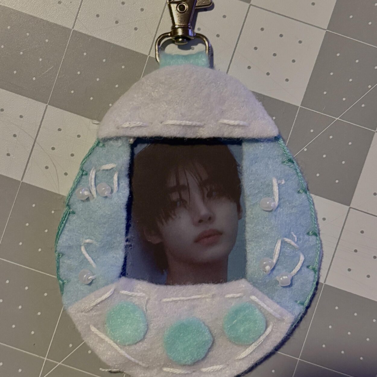 Sunghoon Tamagotchi Keychain