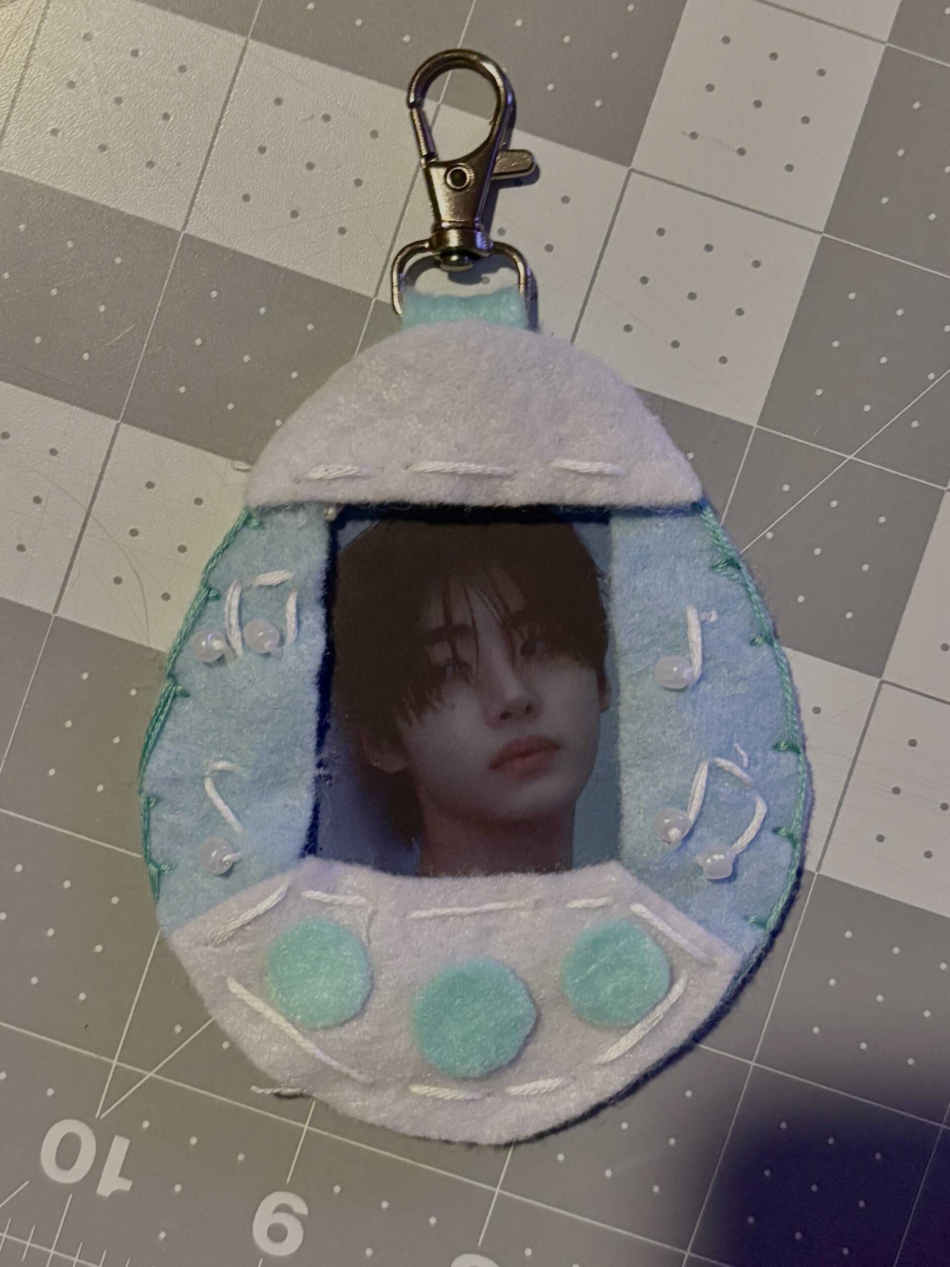 Sunghoon Tamagotchi Keychain