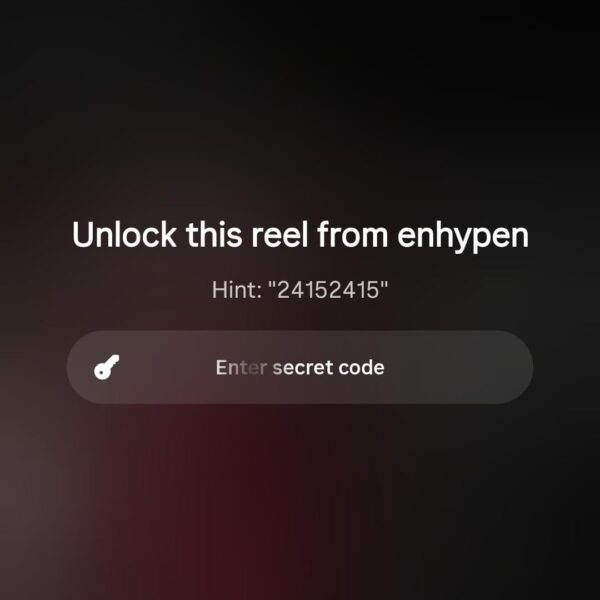 250909 ENHYPEN Instagram secret post and hints