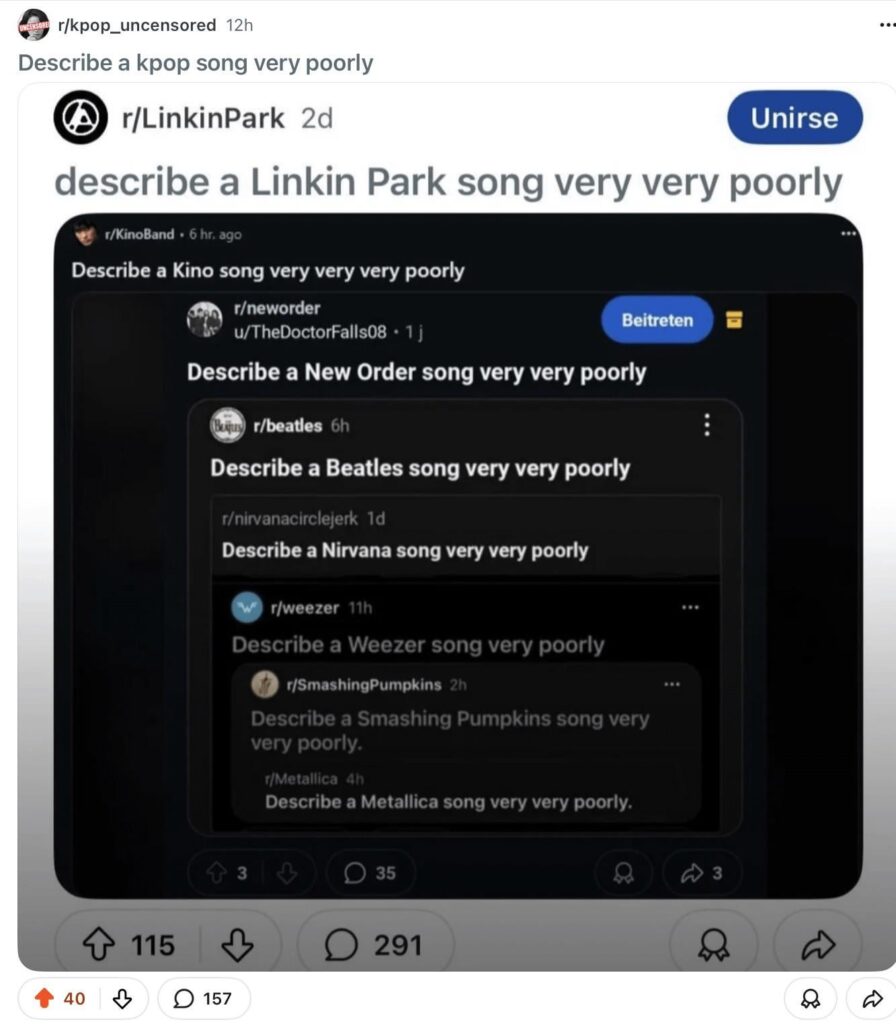 Describe an Enhypen song very very poorly