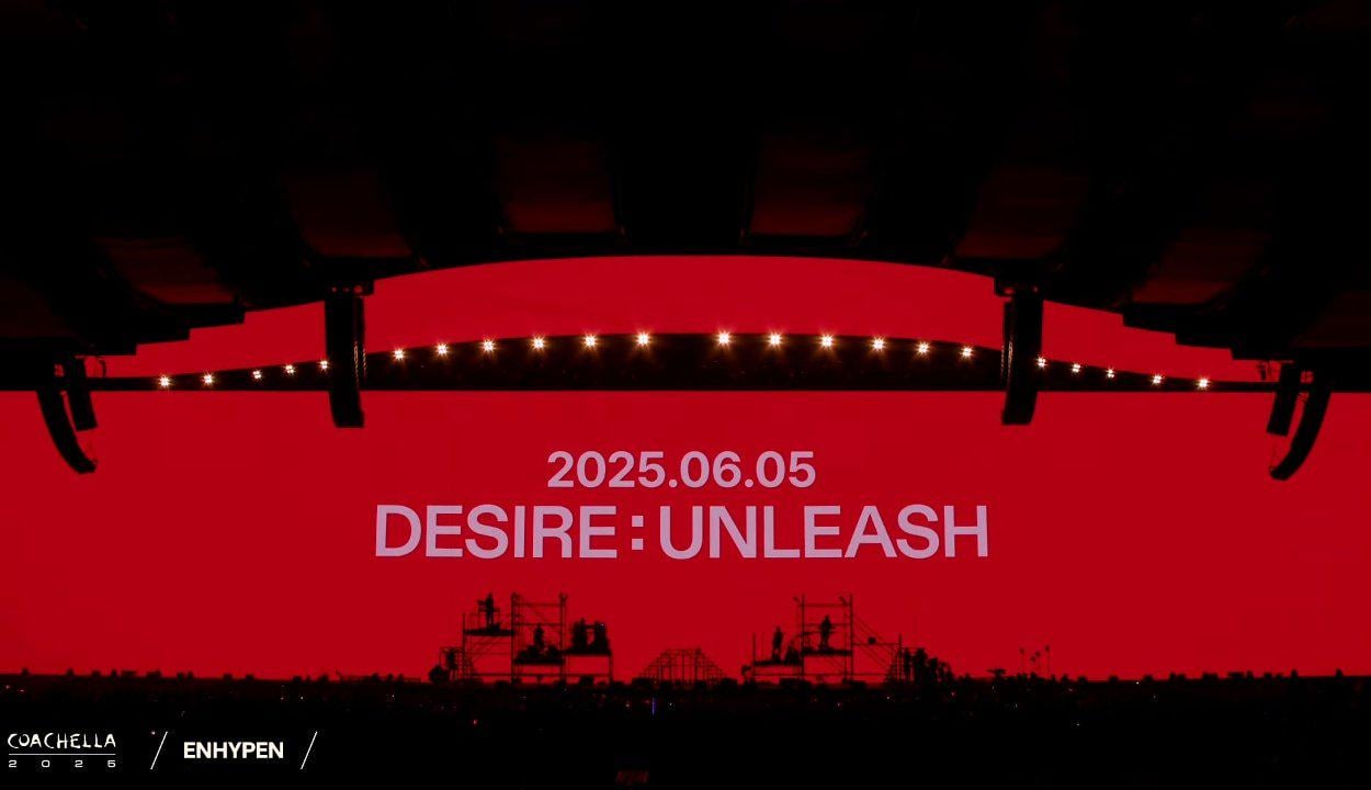 250420 Album Title Spoiler @ Coachella Week 2 - DESIRE : UNLEASH