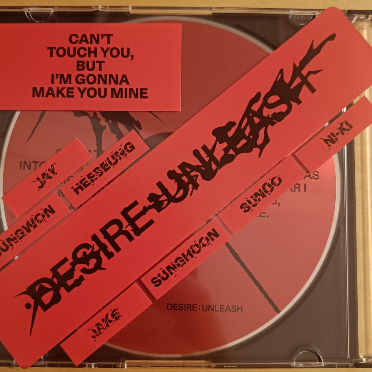 I decorated my desire unleash jewecase :}