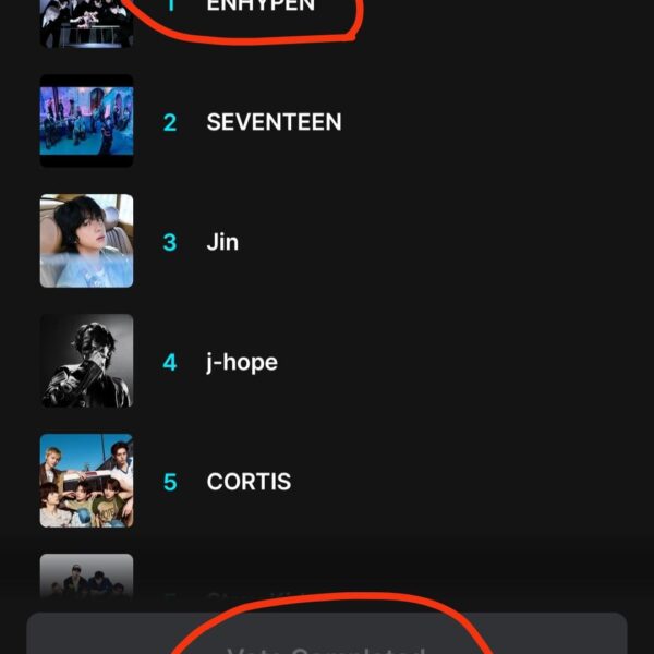 Does this mean they secured first place?!