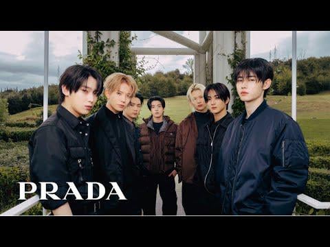 251006 Prada SS26: Prada Ambassadors ENHYPEN at Valvigna - An Expression of Architecture and Intention