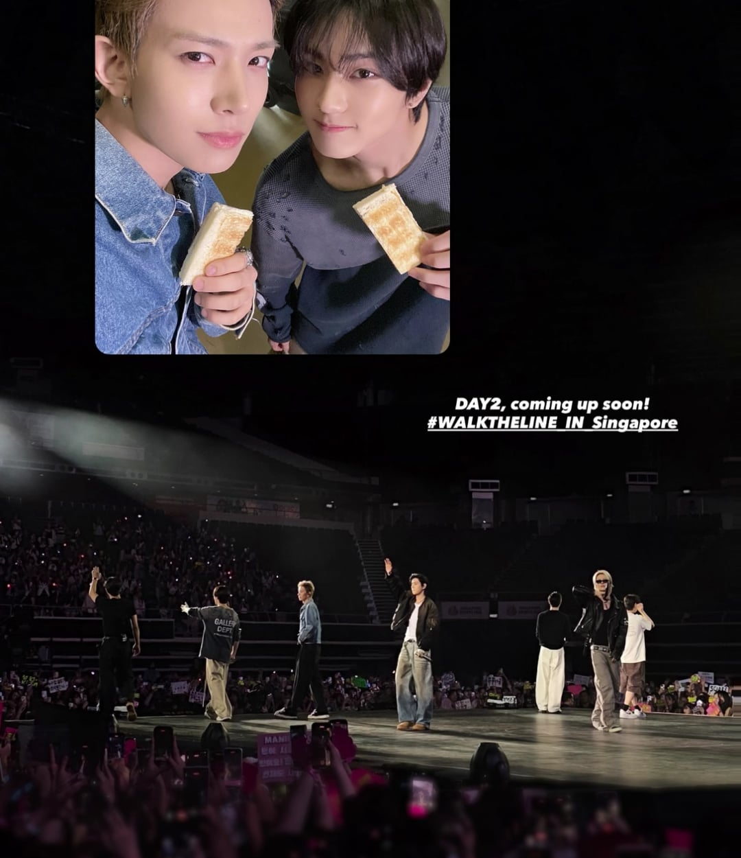 251004 ENHYPEN Instagram Story @ Walk The Line in Singapore Day 2