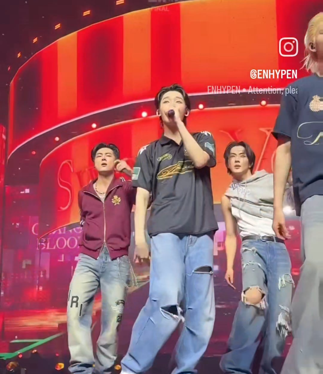 251026 ENHYPEN Instagram: WALK THE LINE FINAL Day 3