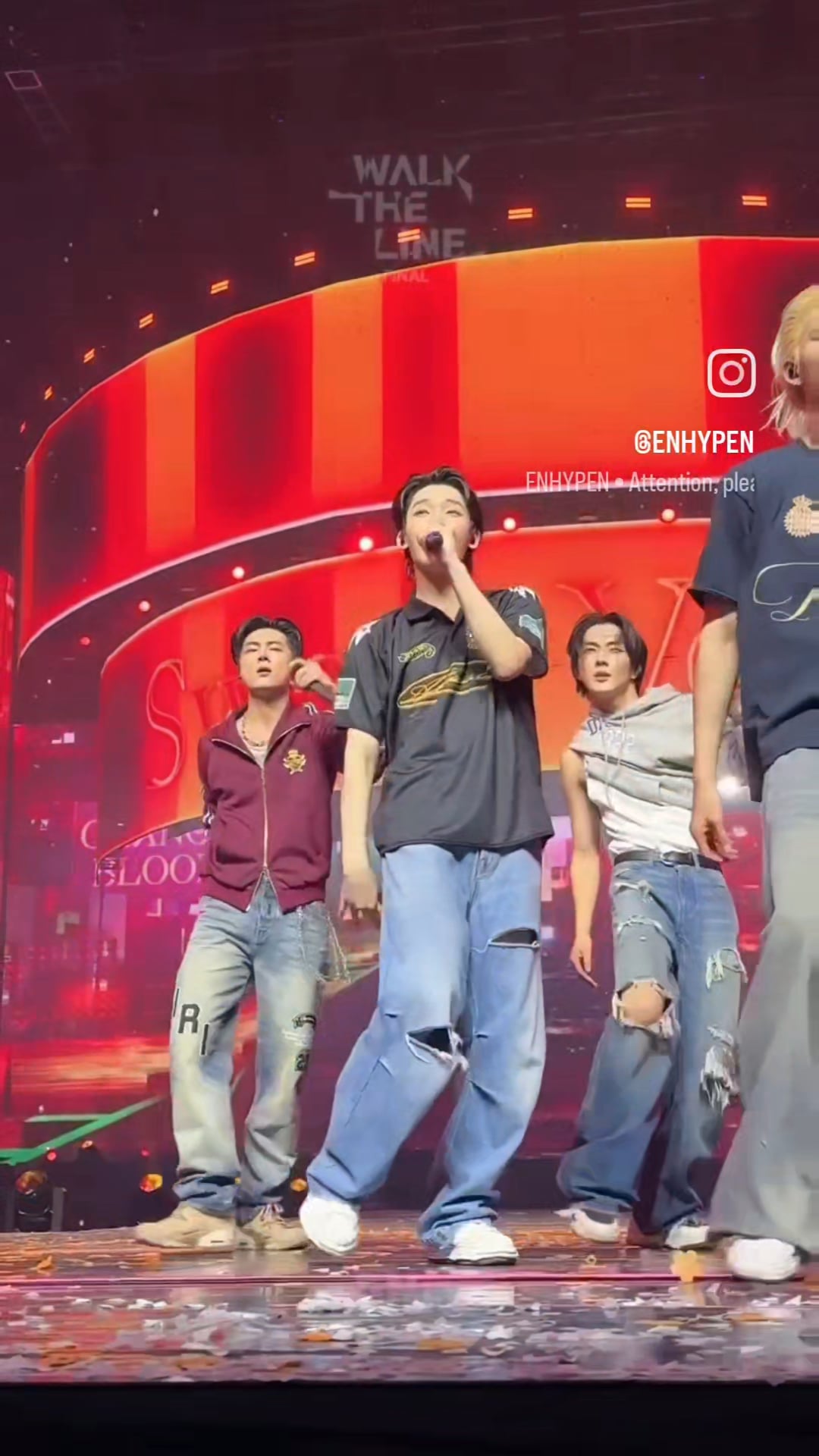 251026 ENHYPEN Instagram: WALK THE LINE FINAL Day 3