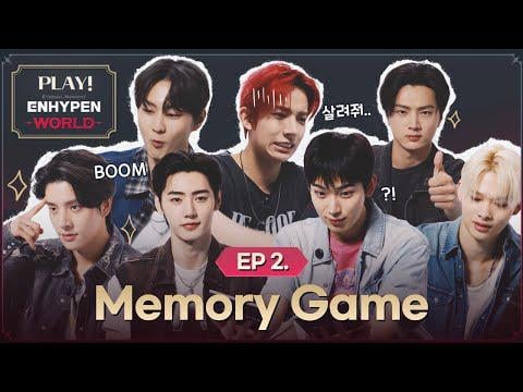 251002 PLAY! ENHYPEN WORLD | EP 2. Memory Game