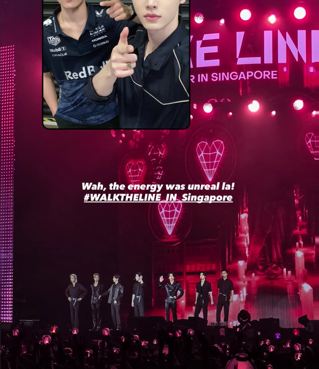 251004 ENHYPEN Instagram Story @ Walk The Line in Singapore
