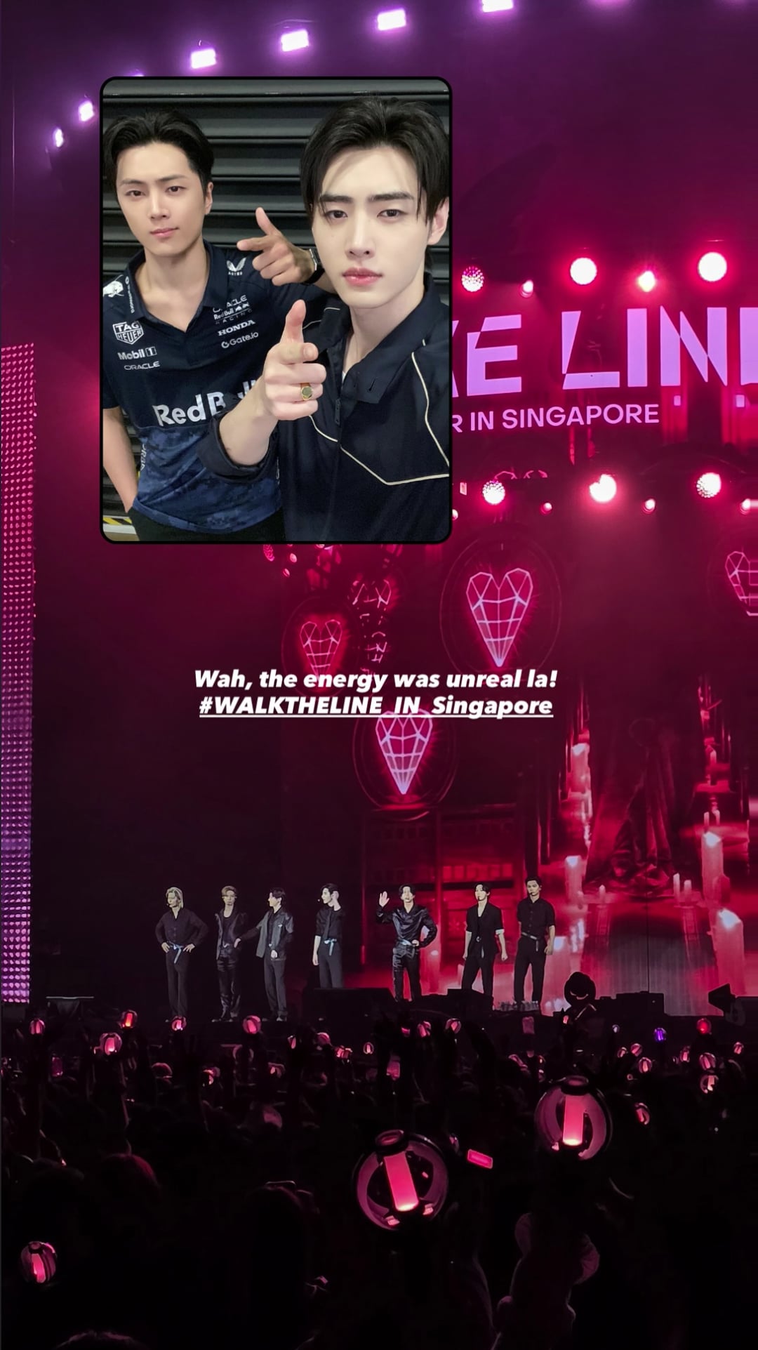 251004 ENHYPEN Instagram Story @ Walk The Line in Singapore