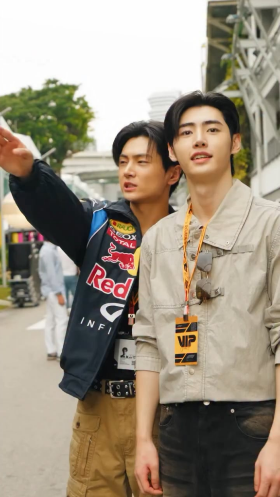 251002 f1paddockclub Instagram Reels update with Jungwon, Jay, Jake & Sunghoon
