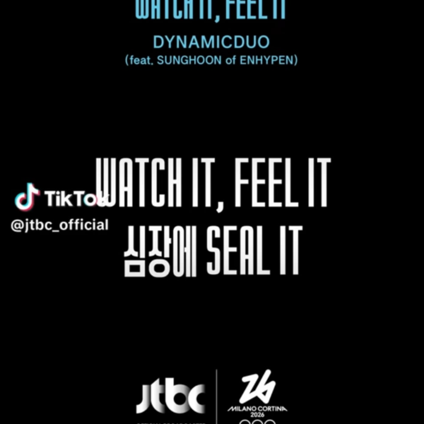 251029 JTBC TikTok: DynamicDuo ft. Sunghoon @ 2026 Milano Cortina Winter Olympics Brand Song