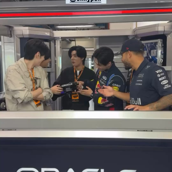 251002 redbullracing Instagram Stories update with Jungwon, Jay, Jake & Sunghoon (1/2)