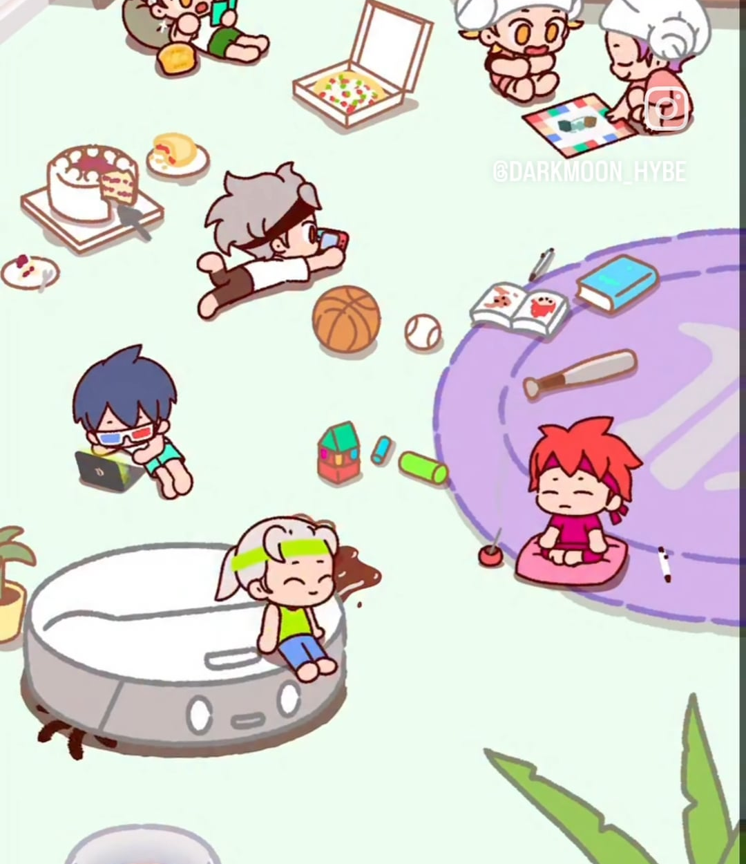 251015 DARK MOON by HYBE Instagram: VAMZZANI