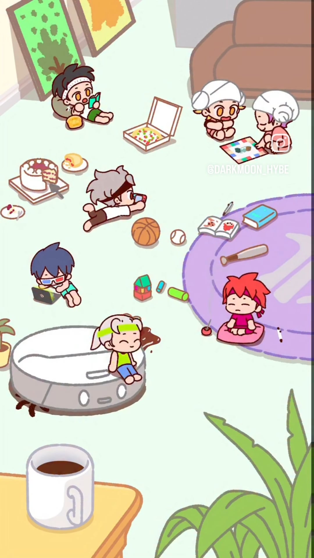 251015 DARK MOON by HYBE Instagram: VAMZZANI