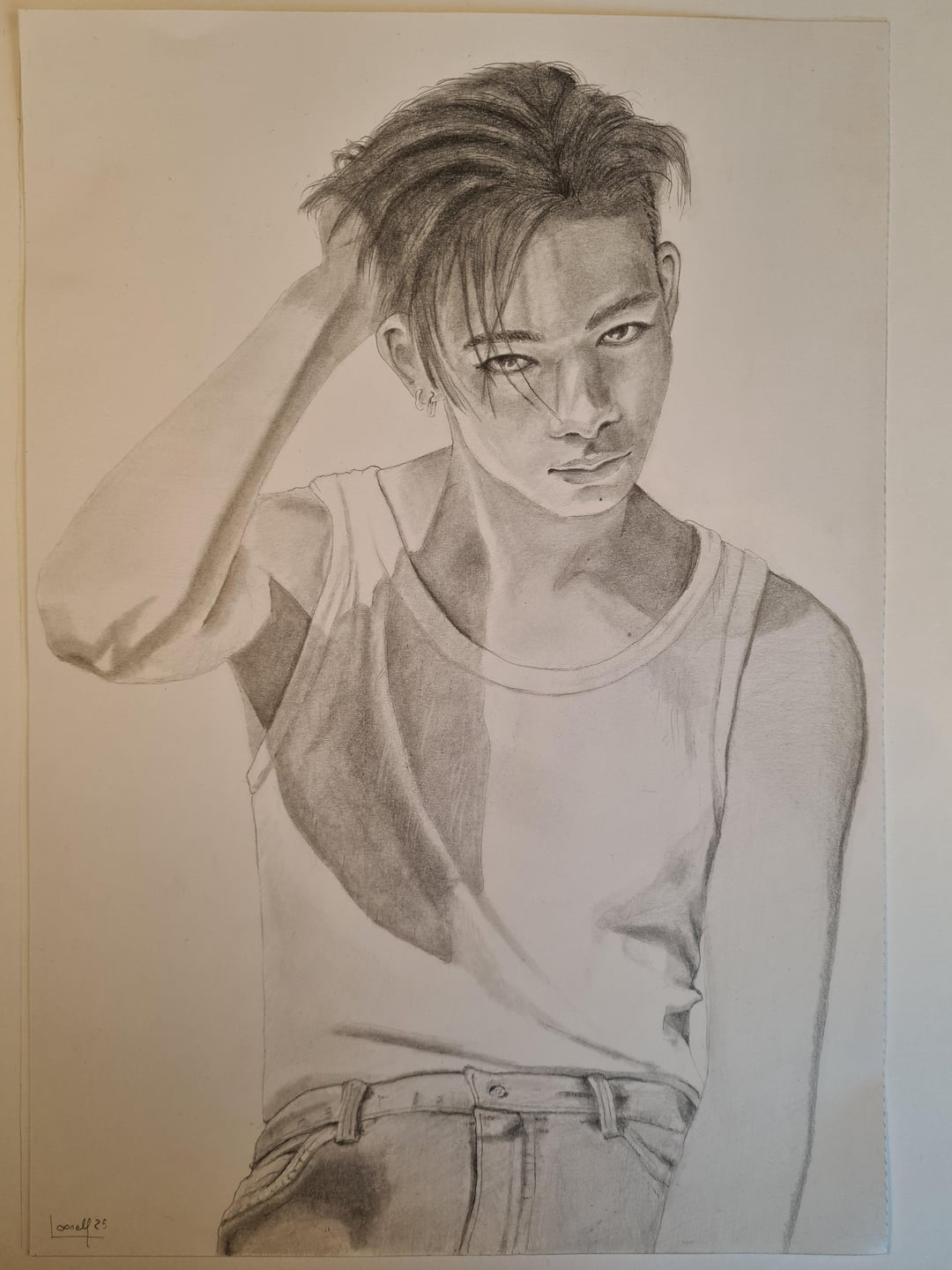 Drawing of Nishimura Riki