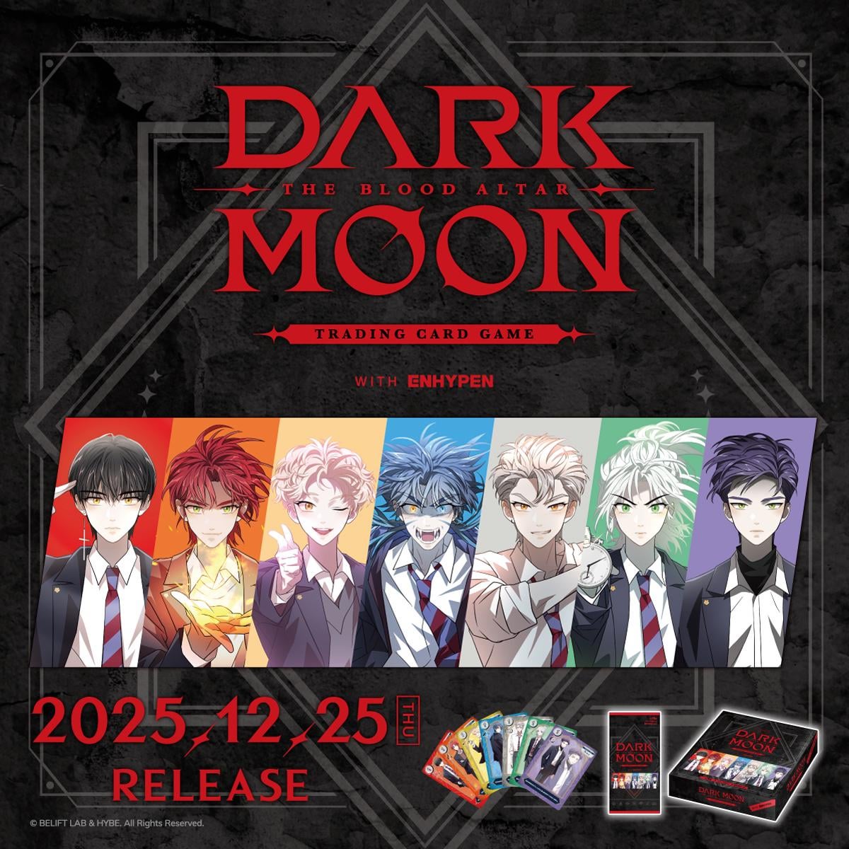 251006 'Dark Moon: The Blood Altar' Trading Card Game to be released December 25