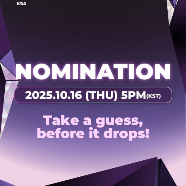 251014 2025 MAMA AWARDS Nomination and Fans’ Choice Category 1st vote on Oct 16
