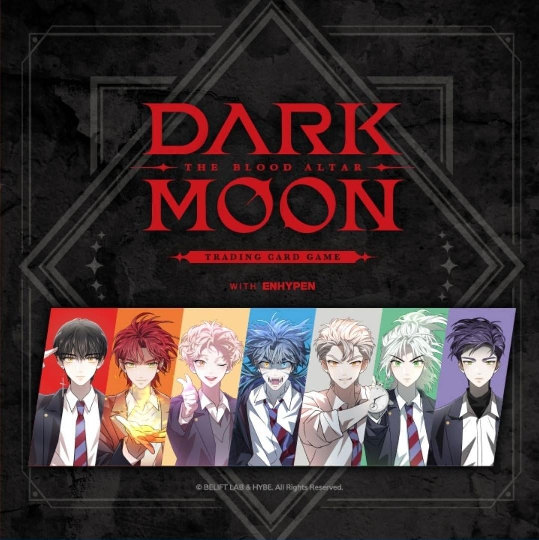 251017 DARK MOON : The Blood Altar with ENHYPEN TRADING CARD GAME Available for Pre-Order on Weverse Shop