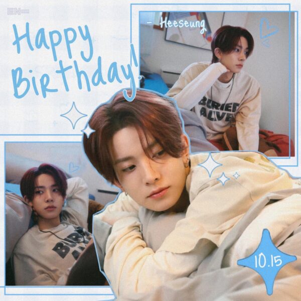 Made an edit for Heeseung’s birthday