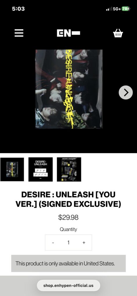 Help for signed albums