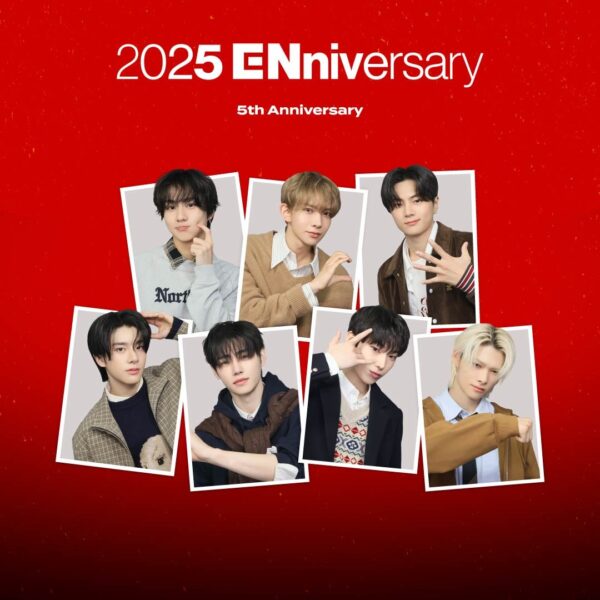 251122 ENHYPEN 5th Anniversary Photoism Frame Open