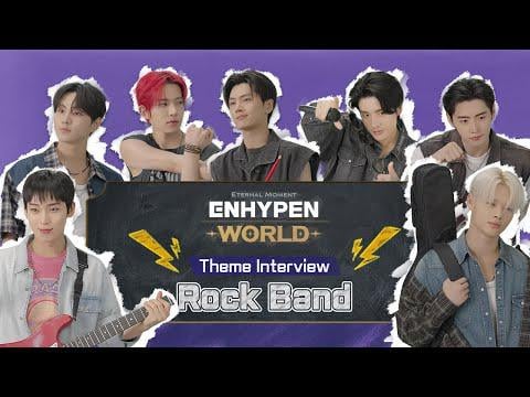 251124 Theme Interview : Rock Band | ENHYPEN WORLD