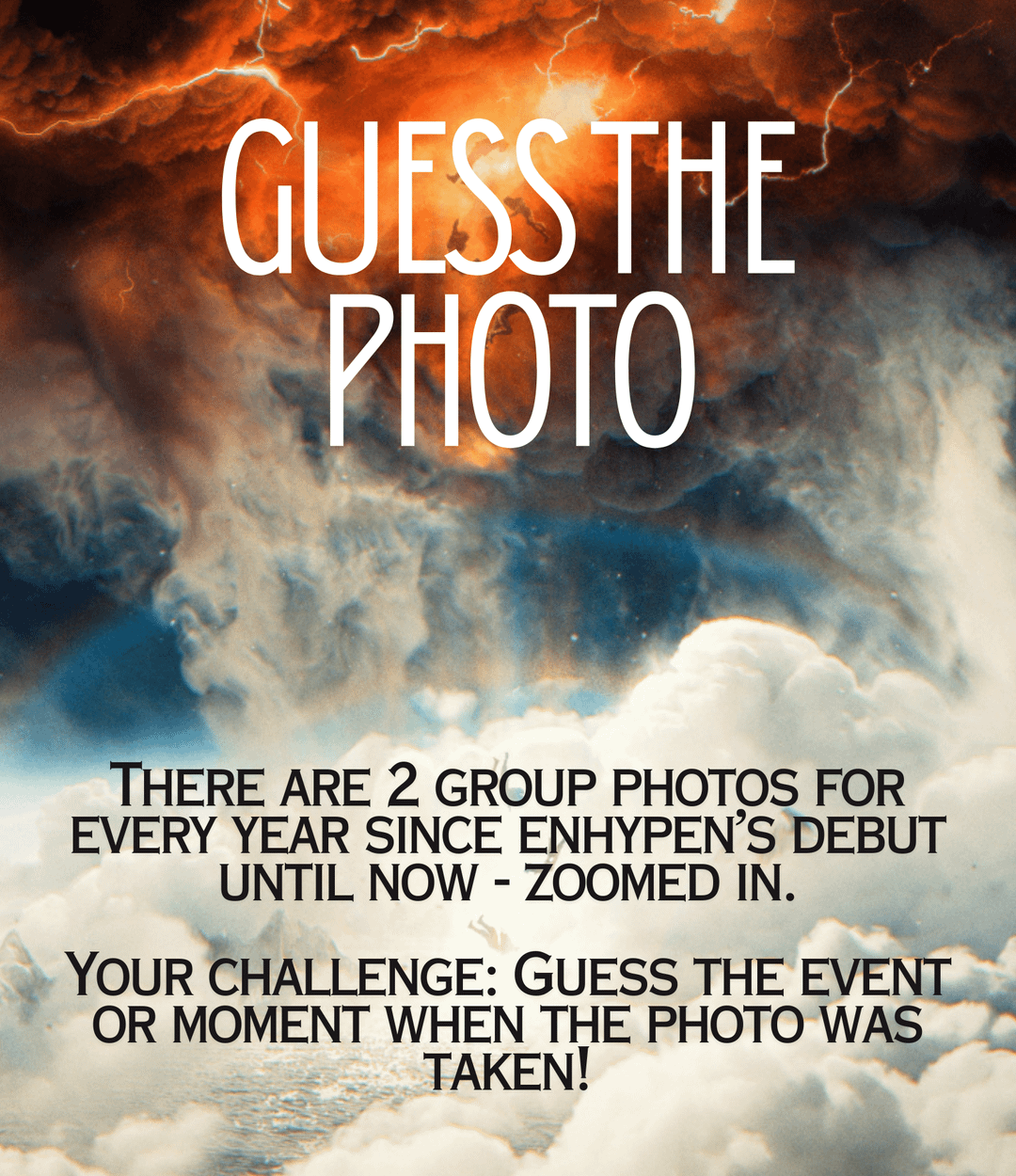 Guess the Group Photo Game [ENniversary 2025] 🎉