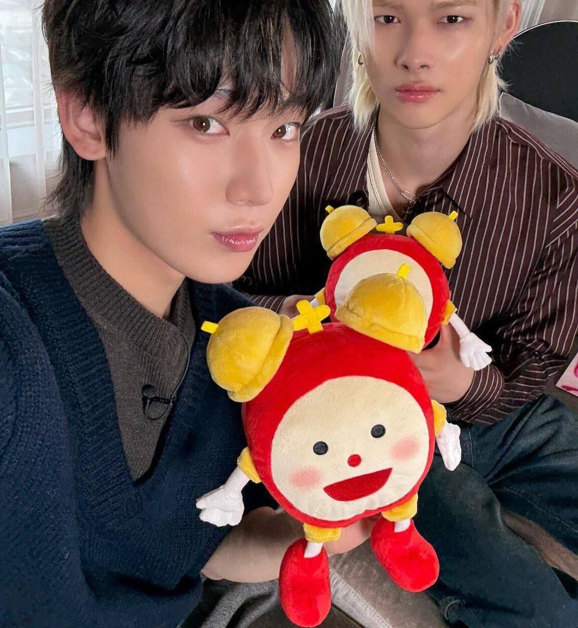 251117 Twitter/ X: ENHYPEN Official Japan @ Sunoo & Ni-ki at Mezamashi TV