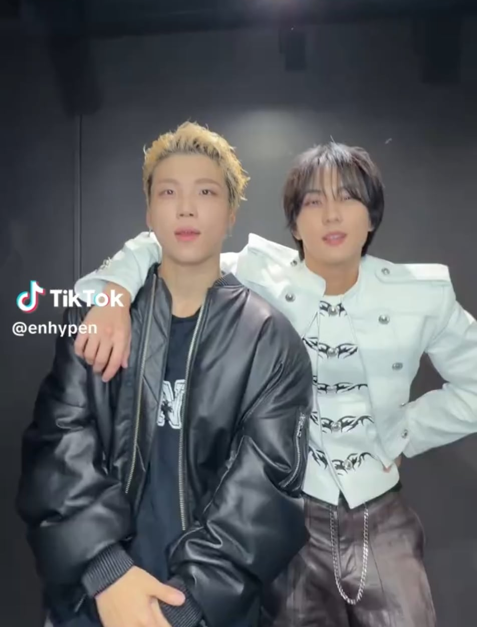 251104 TikTok: Jungwon with BE:FIRST Shunto