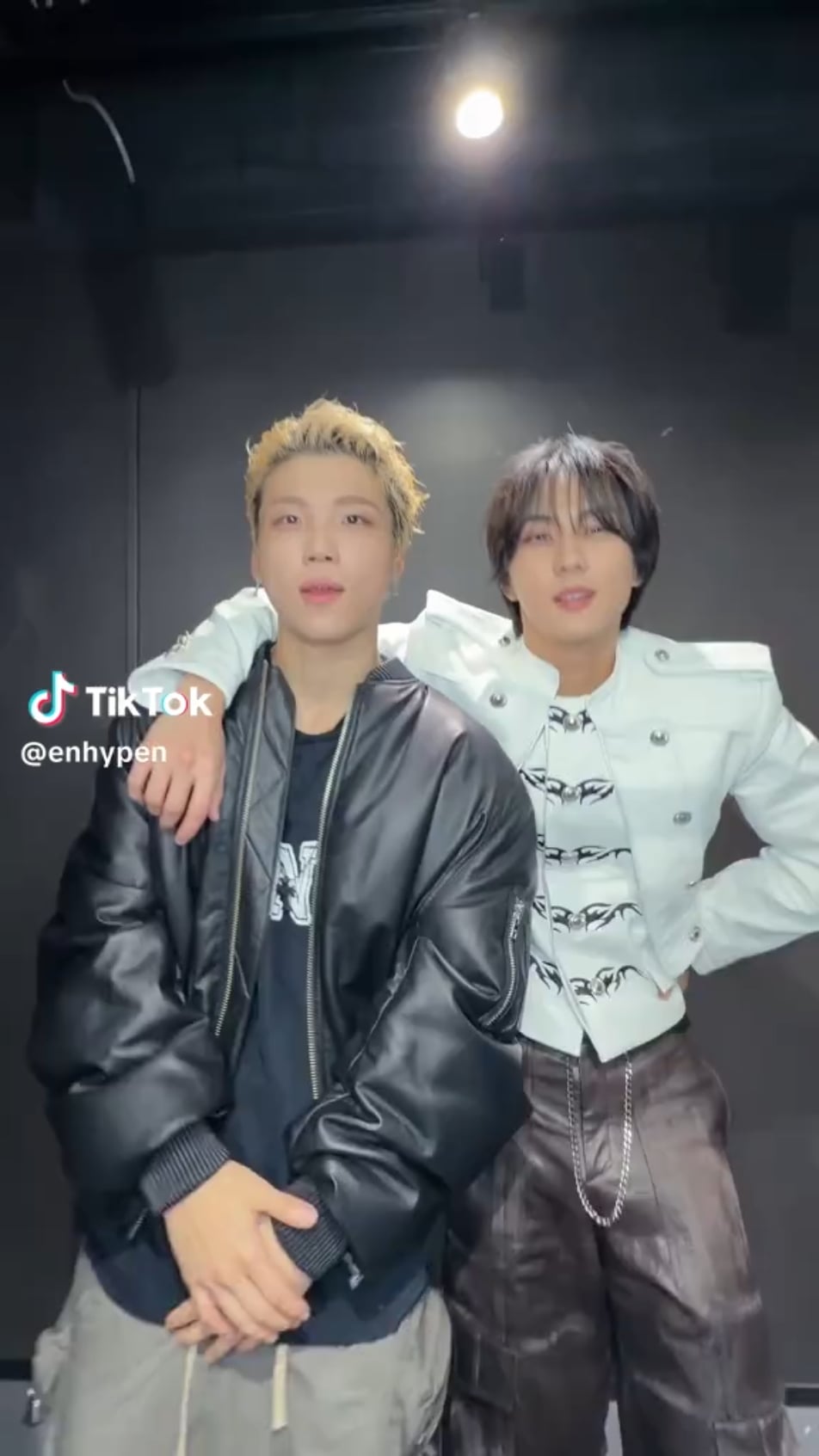 251104 TikTok: Jungwon with BE:FIRST Shunto
