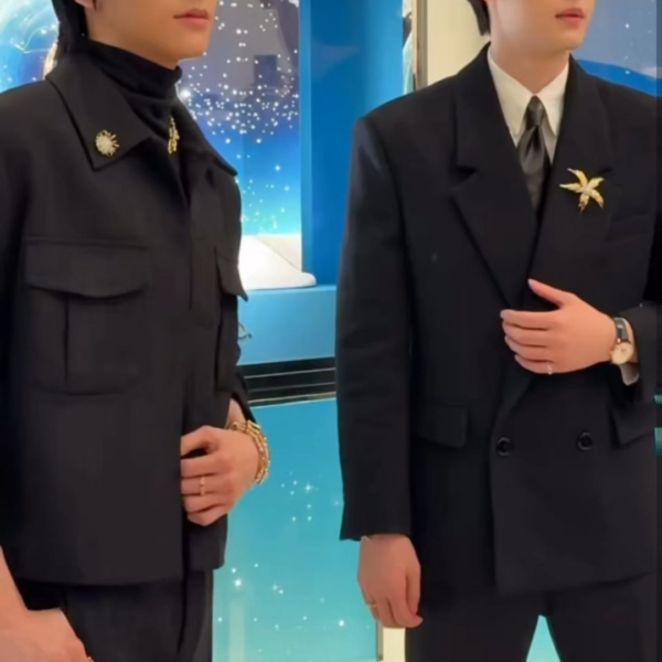 251125 marieclairekorea Instagram: Sunghoon & Jake @ Tiffany & Co. Shinsegae Gangnam Store Event