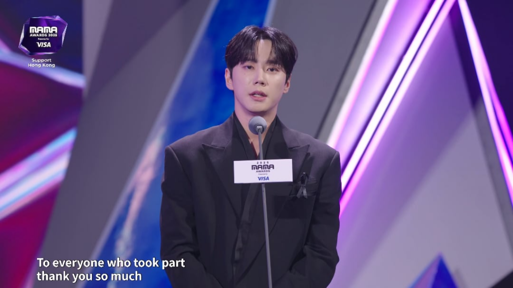 251128 ENHYPEN won 'Fans' Choice Male Top 10' (Bonsang) at the 2025 MAMA Awards