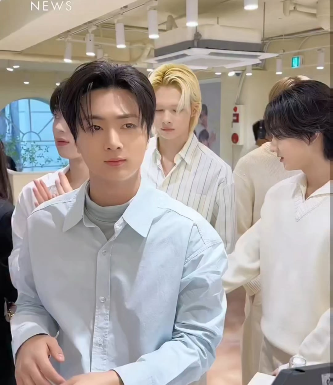 251109 Dailyfashion_news Instagram: ENHYPEN @ mixsoon Myeongdong flagship store