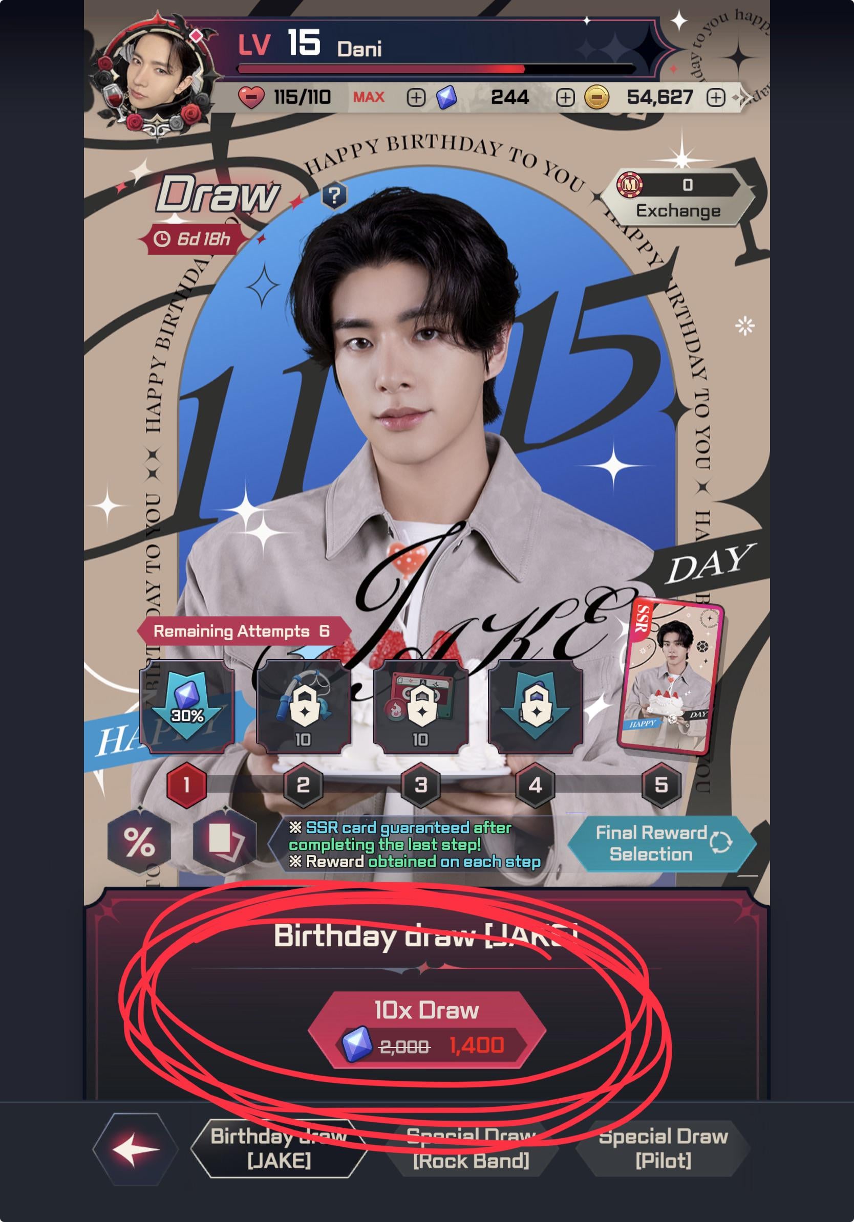 i need help for jake's bday event 🙏