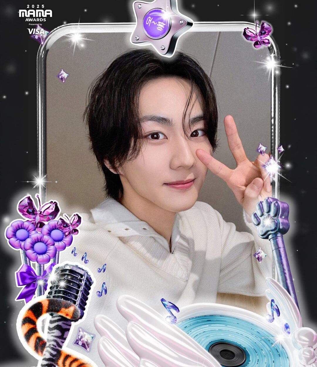 251125 MAMA AWARDS Twitter Updates With ENHYPEN - 2025 MAMA AWARDS UH-HEUNG FRAME AWARDS SELFIE REVEAL