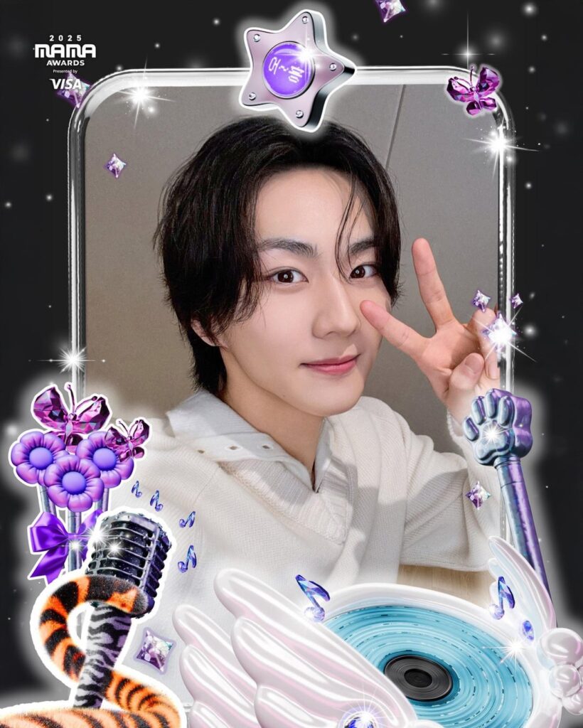 251125 MAMA AWARDS Twitter Updates With ENHYPEN - 2025 MAMA AWARDS UH-HEUNG FRAME AWARDS SELFIE REVEAL