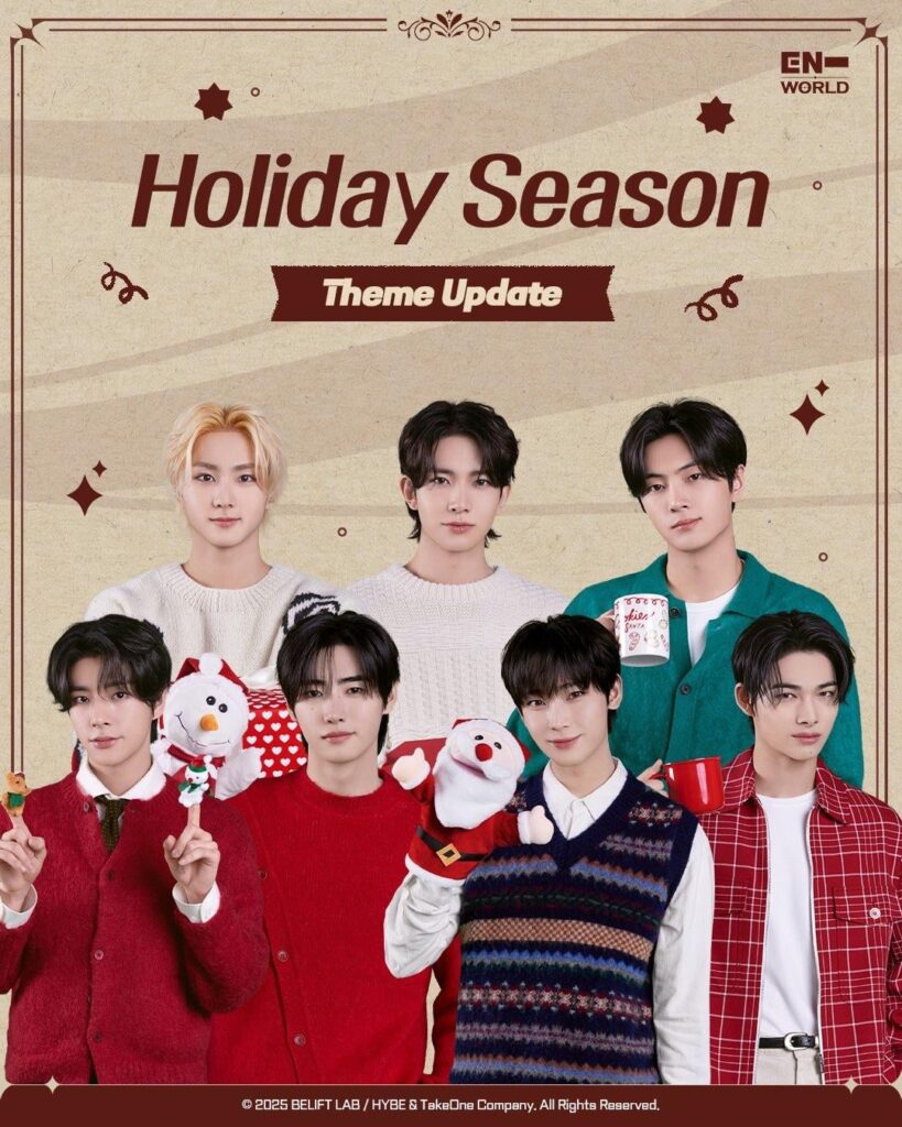 251120 ENHYPEN WORLD Special Theme Update: Holiday Season