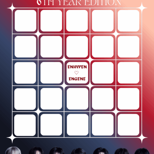 5th Anniversary Bingo: Your Predictions for ENHYPEN's 6th Year! [ENniversary 2025]🎉